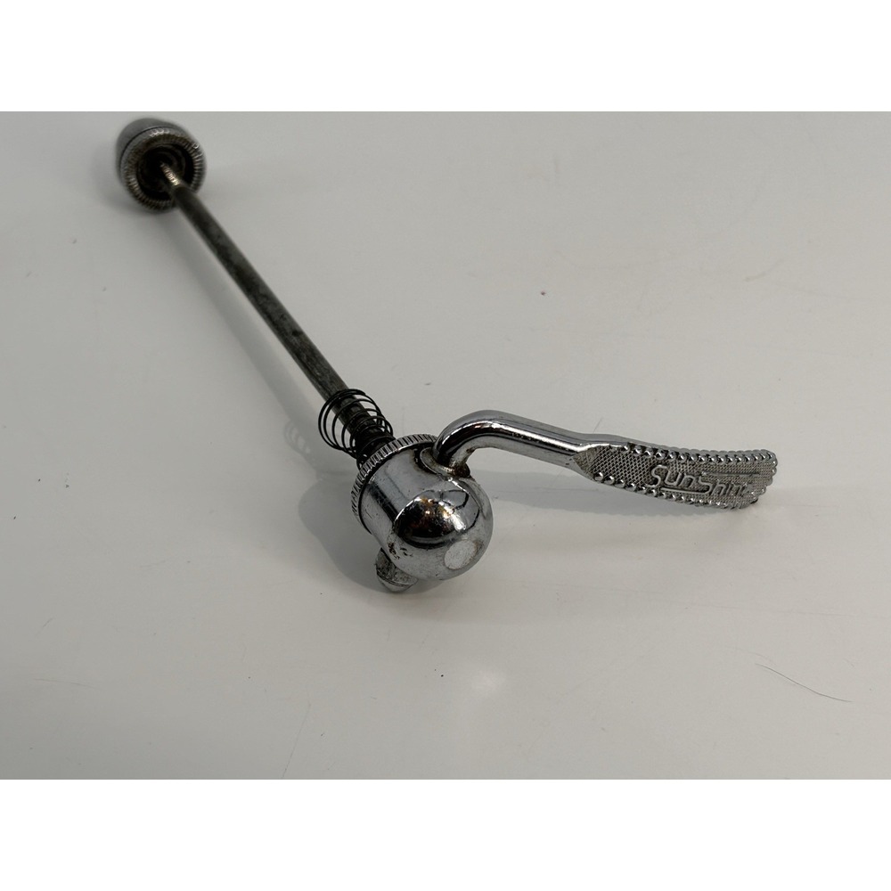 Vintage Sunshine Front Quick Release Skewer Axel Part Silver